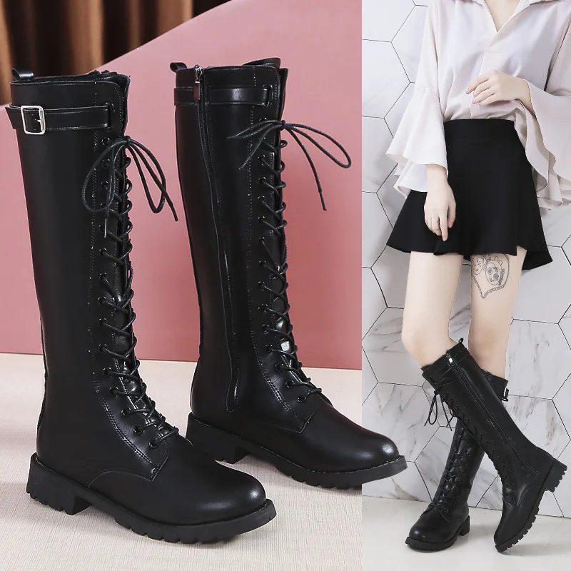 Women'S Fashion Trends 2025 - Bottes hautes à tête ronde et