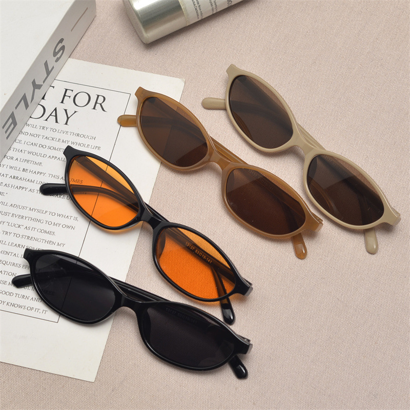 Women'S Fashion Eyeglasses - Nouvelles lunettes de soleil ovales rétro