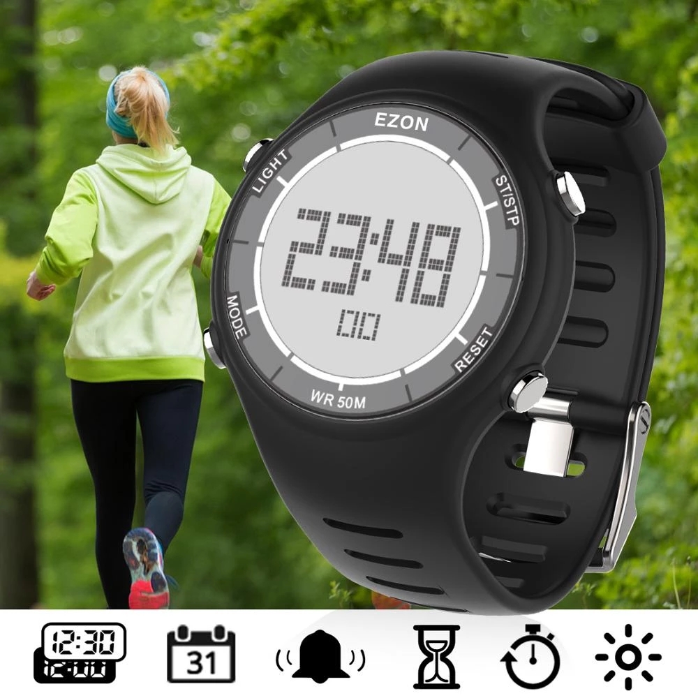 Women'S Fashion Digital Watch - EZON nouvelle mode femme montre de