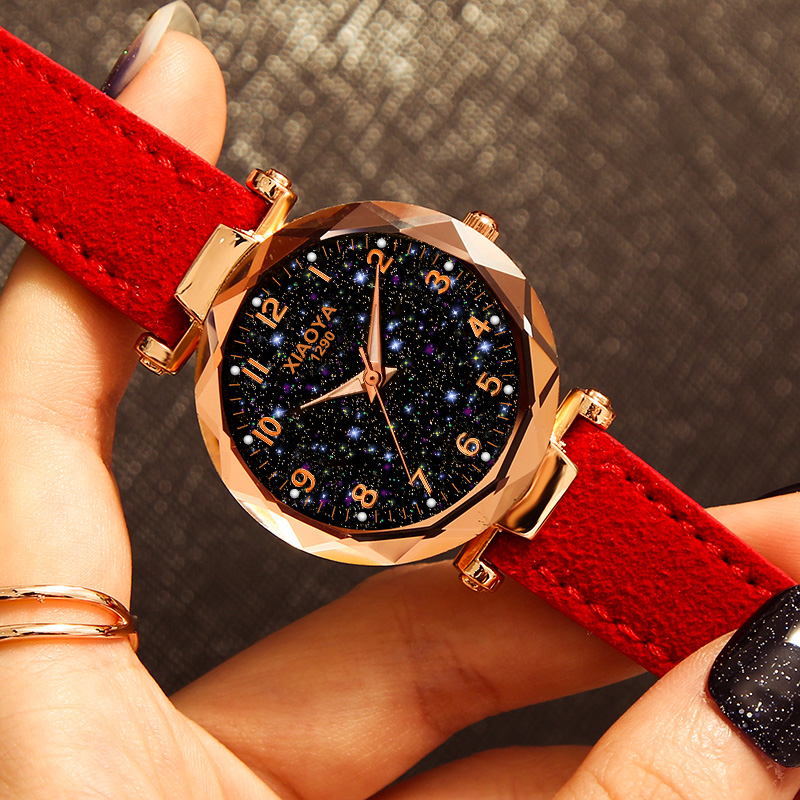 Women'S Fashion Digital Watch - Xiaoya-Montre-bracelet à quartz pour femme, cadran