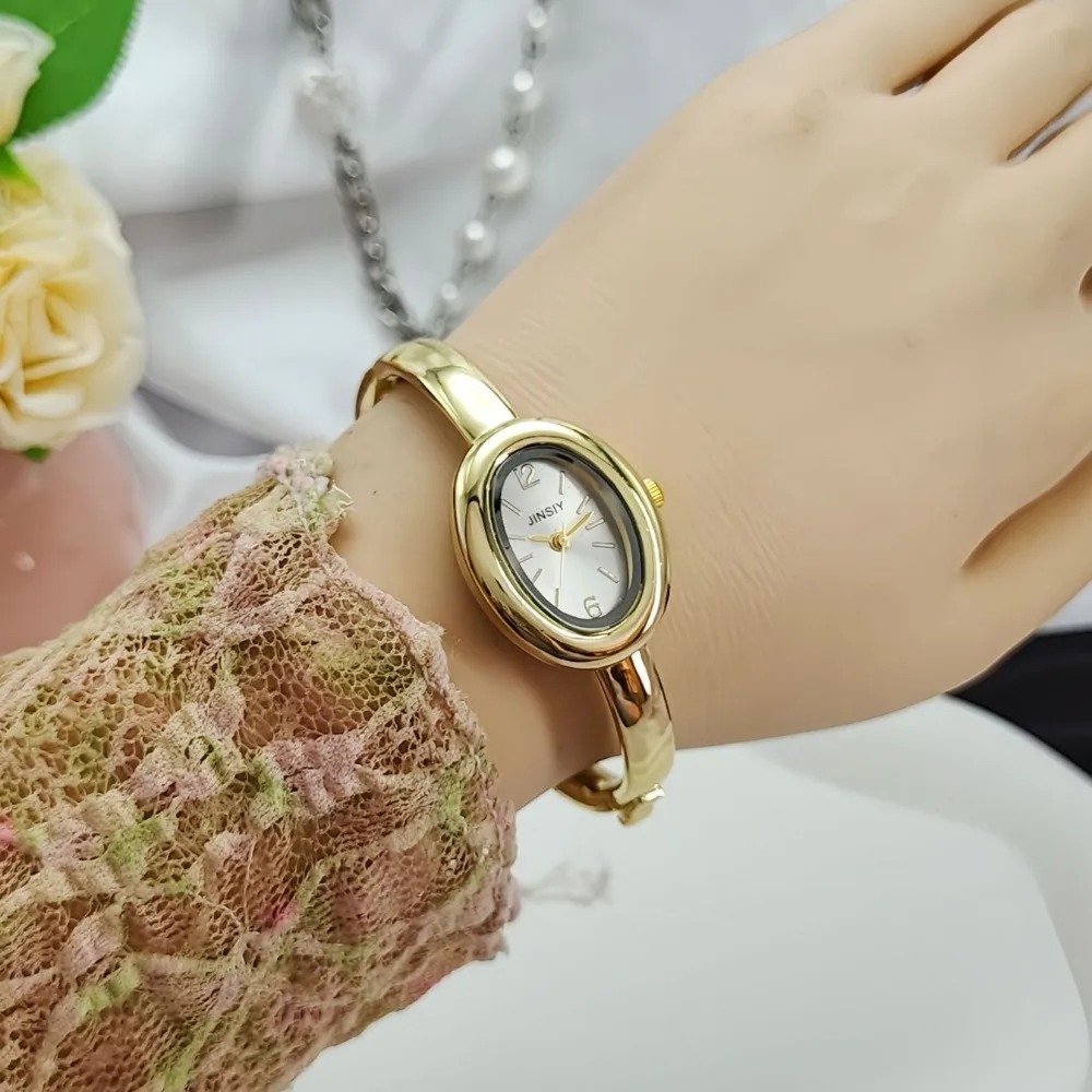 Women'S Fashion Digital Watch - Montre en quartz dorée de marque