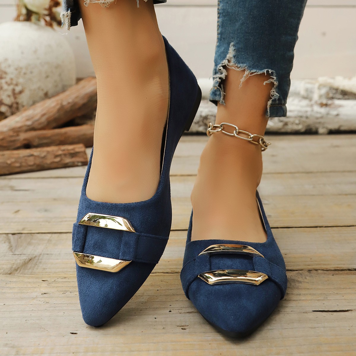 Women Fashion Heels - Printemps et automne élégant pointu Sexy