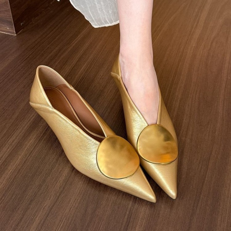 Women Fashion Heels - 2025 printemps été bout pointu chaussures