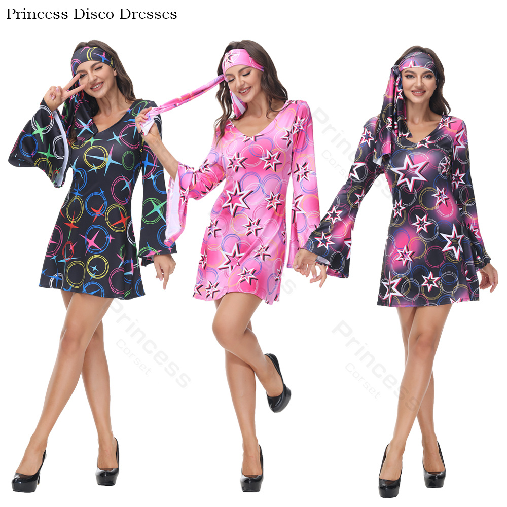 Women'S Fashion From The 70S - Robe Chang avec bande de sauna
