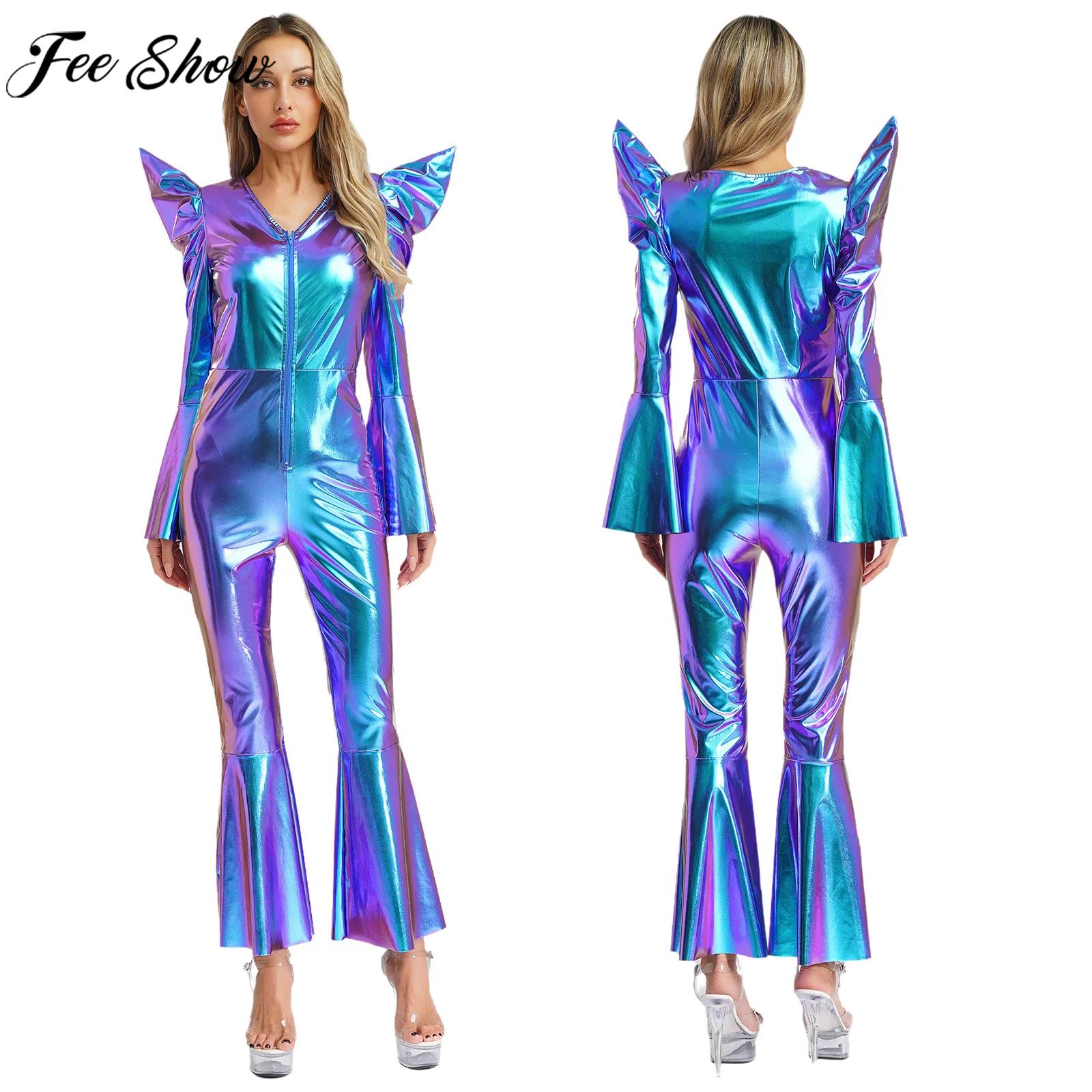 Women'S Fashion From The 70S - Costume de Cosplay Hippie Disco pour