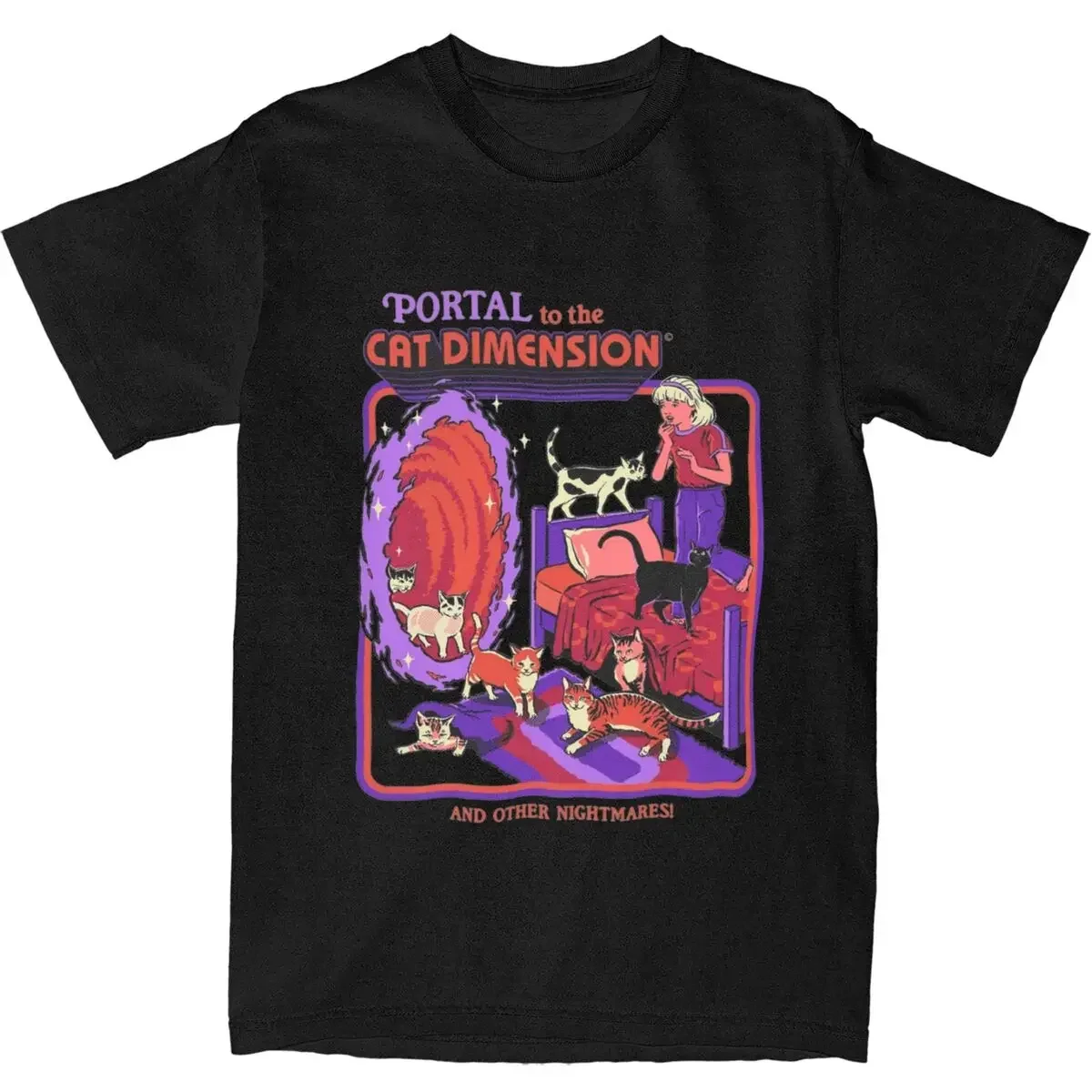 Women'S Fashion From The 70S - T-shirt Dark Art pour hommes et