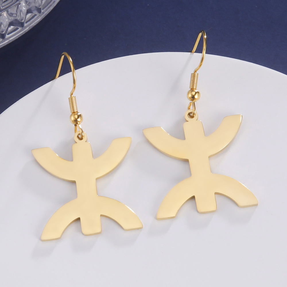 Boucles d'oreilles en acier in - Women Fashion Egypt avis et prix