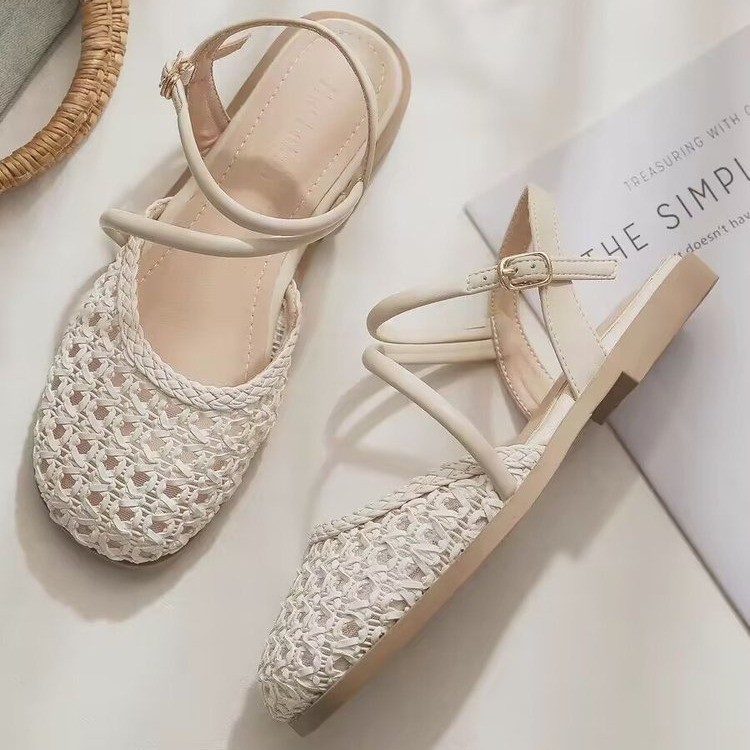 Sandales fermées de style fran - Women Fashion Heels avis et prix