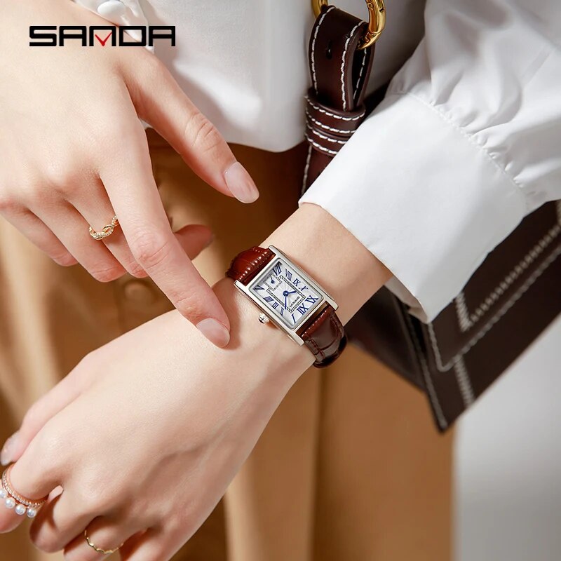 SANDA-Montre-bracelet analogiq - Women'S Fashion Digital Watch avis et prix