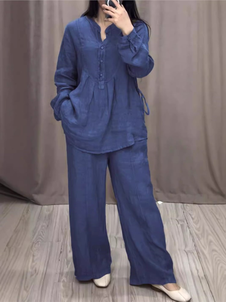 Ensemble 2 pièces pour femmes, - Wide Leg Palazzo Pants avis et prix
