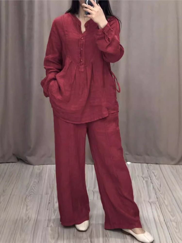 Ensemble 2 pièces pour femmes, - Wide Leg Palazzo Pants avis et prix