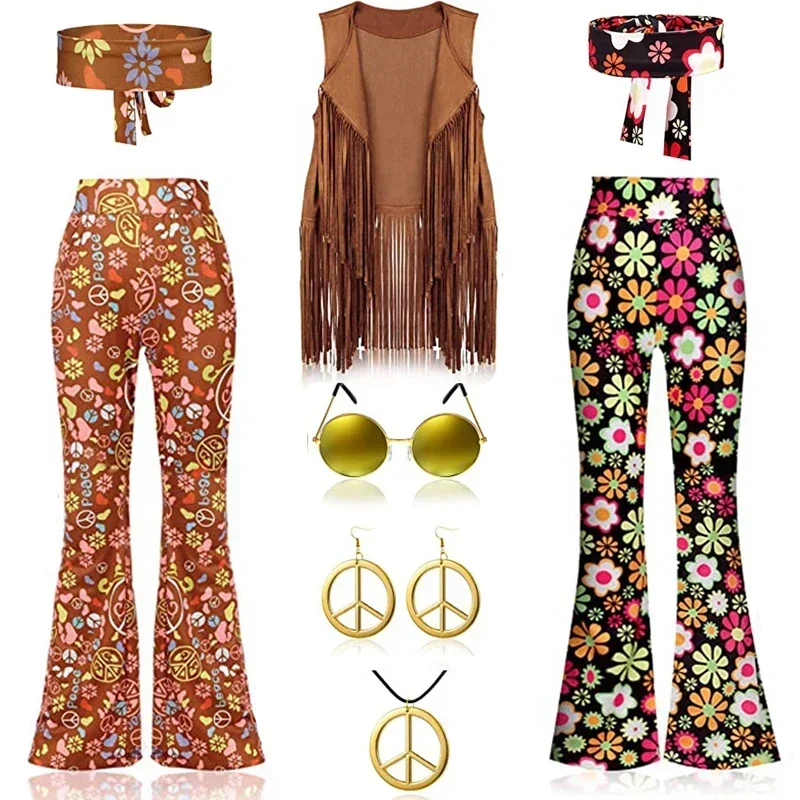 Hippie Disco 60s 70s Cosplay C - Women'S Fashion From The 70S avis et prix