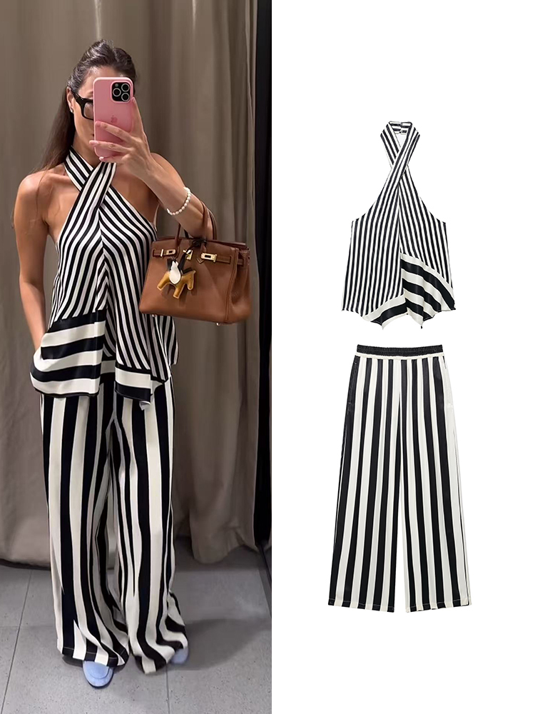 TFMLN 2026 Ensemble pantalon e - Wide Leg Palazzo Pants avis et prix