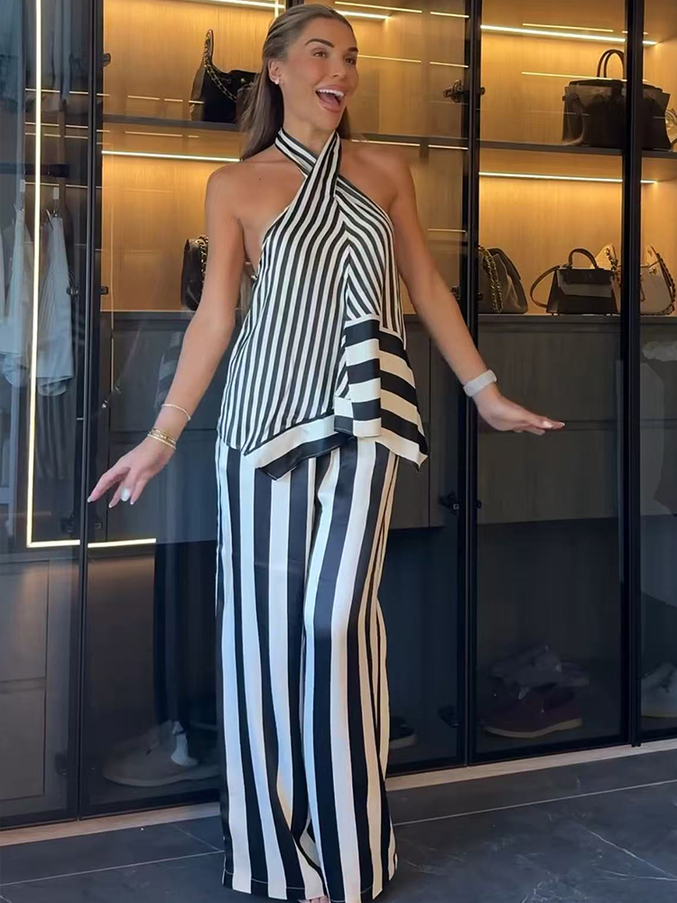 TFMLN 2026 Ensemble pantalon e - Wide Leg Palazzo Pants avis et prix