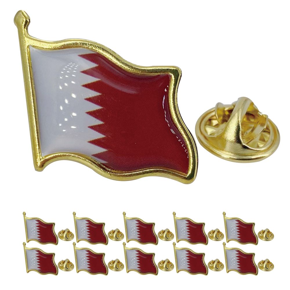 Épinglette drapeau du Qatar -  - Women Fashion Qatar avis et prix