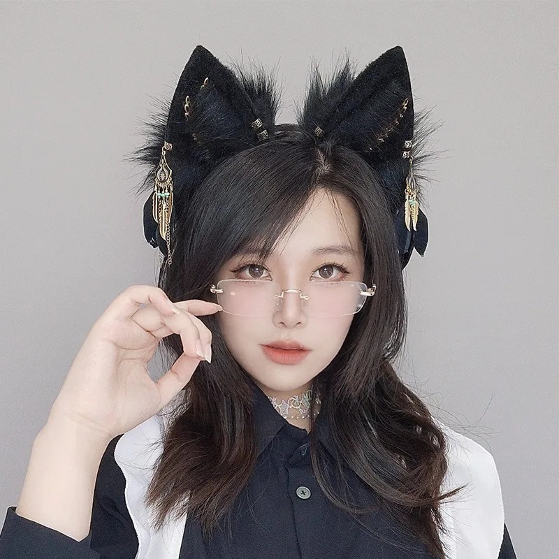 1SET LARP Cosplay Anime Ears & - Women Fashion Egypt avis et prix