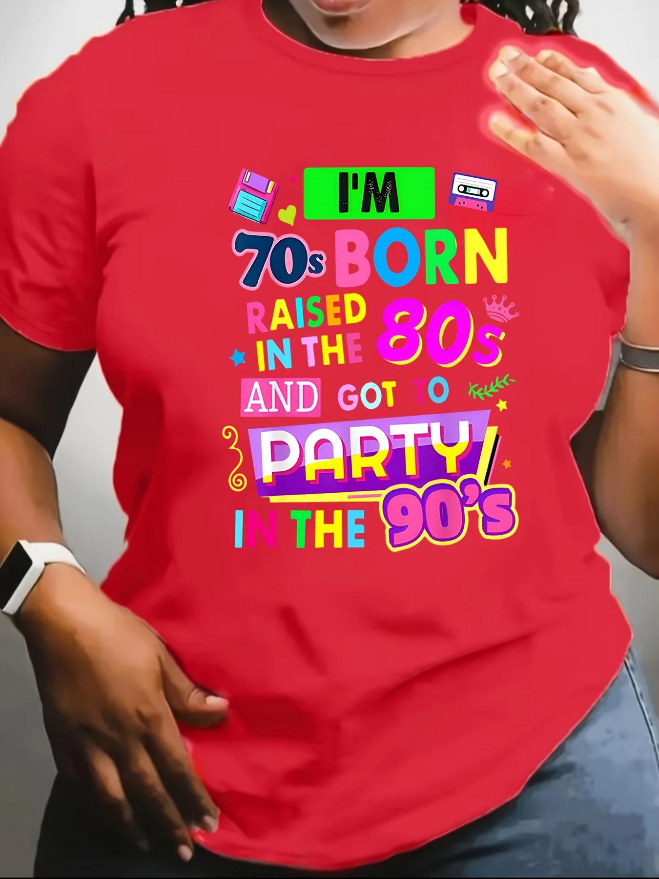 T-shirt pour femme « I'm 70s B - Women'S Fashion From The 70S avis et prix