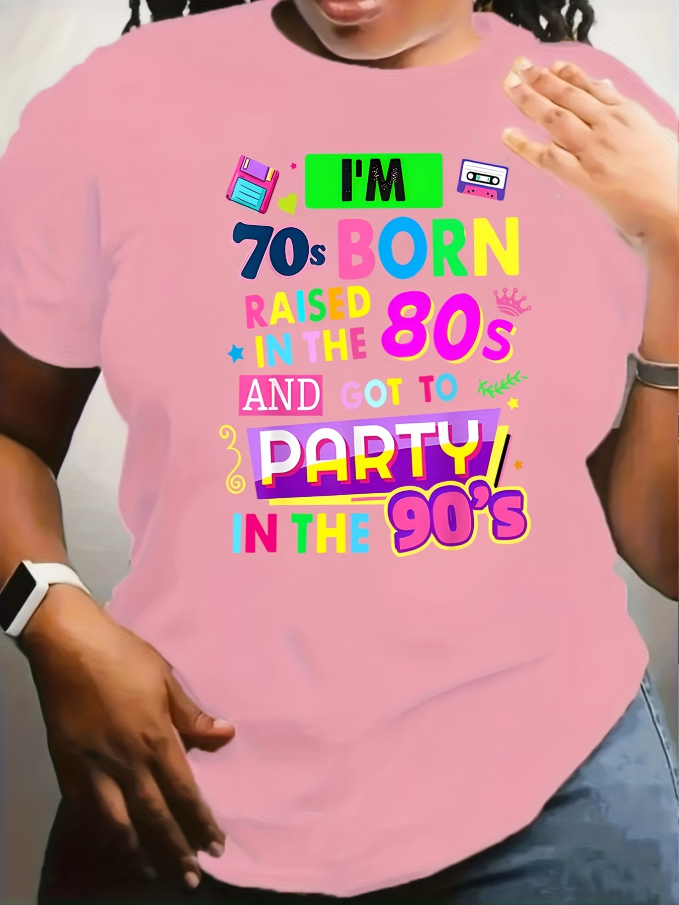 T-shirt pour femme « I'm 70s B - Women'S Fashion From The 70S avis et prix