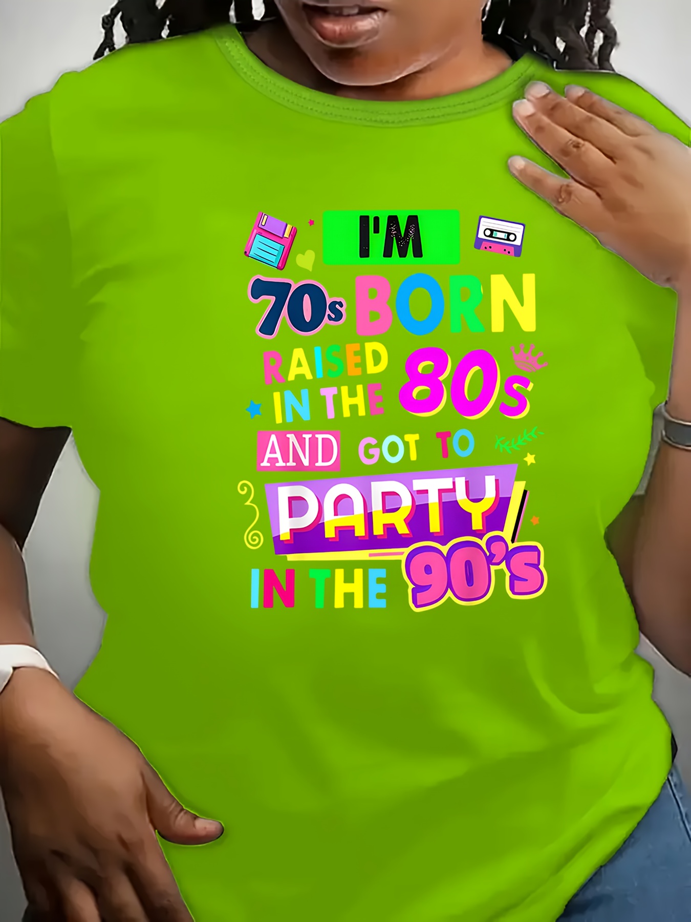T-shirt pour femme « I'm 70s B - Women'S Fashion From The 70S avis et prix